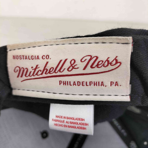 ミッチェルアンドネス mitchell&ness チーム刺繍 スナップバック 6パネル キャップ メンズ