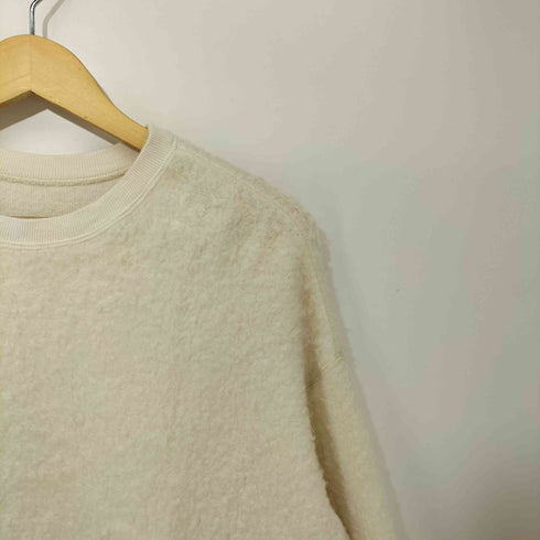 ネストローブ nest Robe ウールナッピングパイル クルーネックプルオーバー レディース FREE