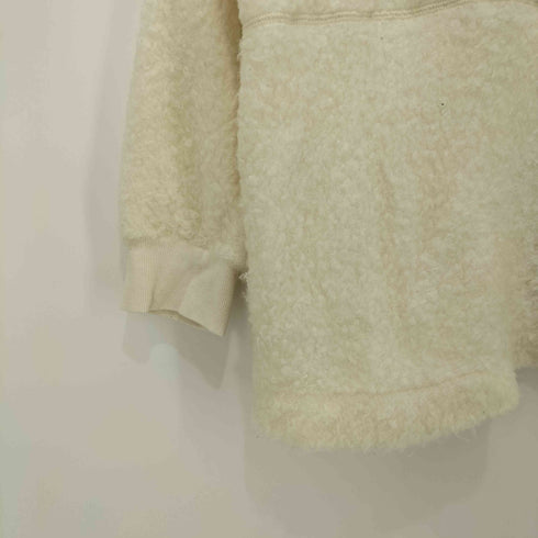 ネストローブ nest Robe ウールナッピングパイル クルーネックプルオーバー レディース FREE