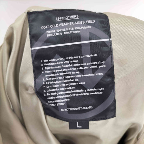 シックスティエイトアンドブラザーズ 68&BROTHERS M65 FIELD JACKET ポリエステル フィールド ジャケット メンズ