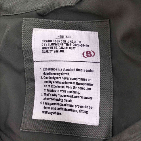 Maden Clothing M-65型 フィールド ジャケット メンズ import:L