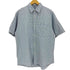 ユニクロ UNIQLO OLD シアサッカー半袖 チェック シャツ ボックス メンズ JPN:L