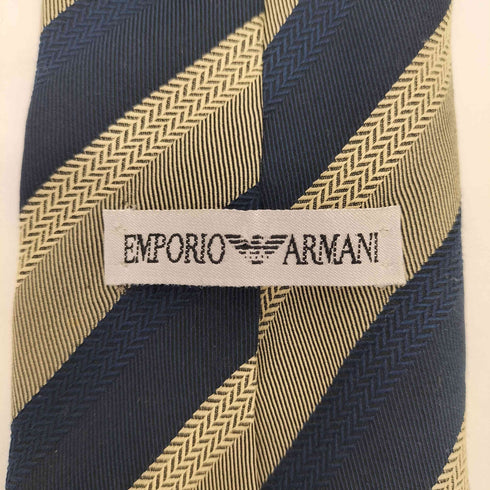エンポリオアルマーニ EMPORIO ARMANI ストライプ シルク ネクタイ メンズ