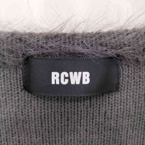 ロデオクラウンズワイドボウル RCWB/RODEO CROWNS WIDE BOWL シャギー カーディガン レディース FREE
