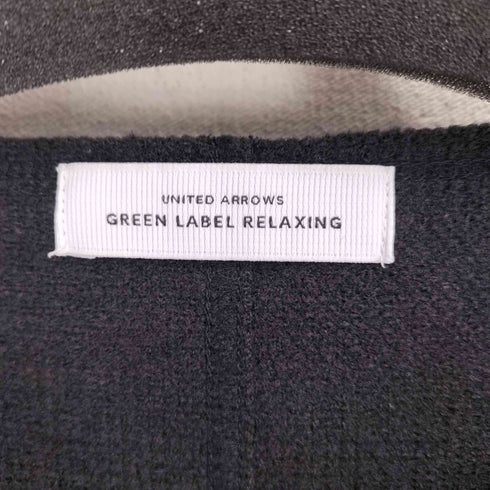 グリーンレーベルリラクシング GREEN LABEL RELAXING FFC ニットメルトン Vネック ワンピース レディース