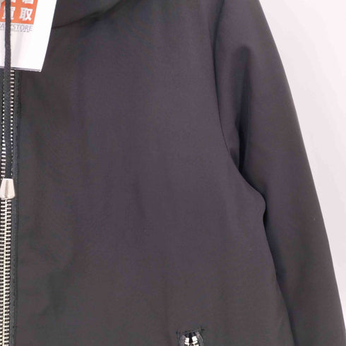 ザラ ZARA trf フード付き 中綿ブルゾン 裾ドローコード レディース import:M