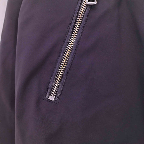 ザラ ZARA trf フード付き 中綿ブルゾン 裾ドローコード レディース import:M