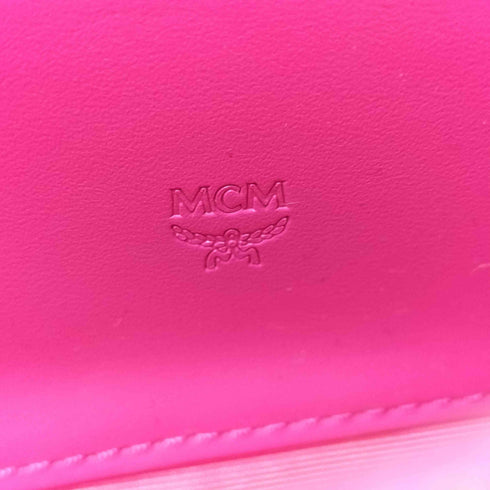 エムシーエム MCM モノグラム リボン ロング ウォレット レディース