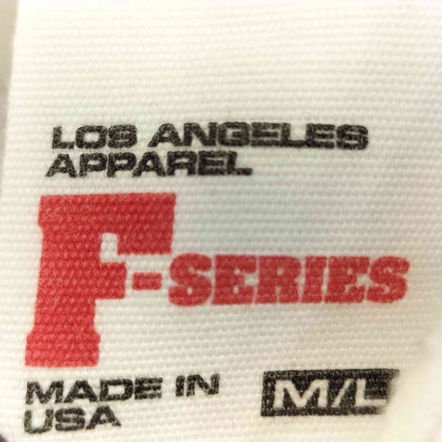 ロサンゼルスアパレル Los Angeles Apparel ハーフジップ クロップドスウェット レディース M/L