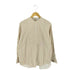 ロクビューティーアンドユースユナイテッドアローズ 6 BEAUTY & YOUTH UNITED ARROWS STRIPE BAND COLLAR SHIRT レディース JPN:36