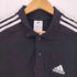 アディダス adidas エッセンシャルズ ピケ スモールロゴ刺しゅう スリーストライプスポロシャツ メンズ JPN:XL