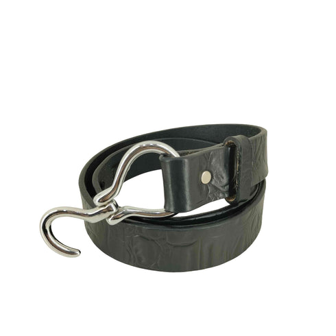 エンジニアードガーメンツ Engineered Garments HOOF PICK BUCKLE BELT エンボス加工 フック ベルト メンズ 34