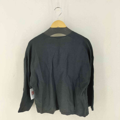 LE GLAZIK ノーカラー リネン シャツジャケット レディース JPN:36