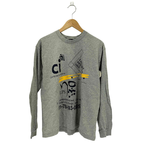 シアター ciatre プリントクルーネック L/S Tシャツ メンズ JPN:M
