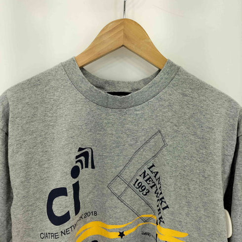 シアター ciatre プリントクルーネック L/S Tシャツ メンズ JPN:M