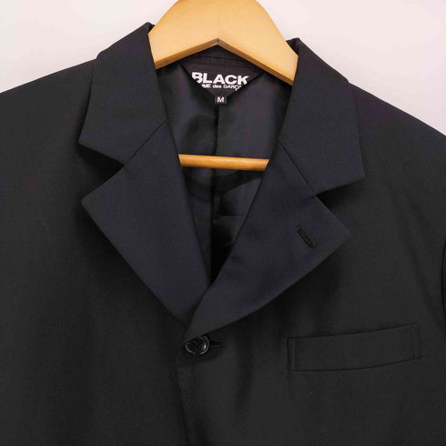 ブラックコムデギャルソン BLACK COMME des GARCONS 20SS MA-1 アーム 切り替え 段返り 4B テーラード ジャケット AD2019 メンズ import:M