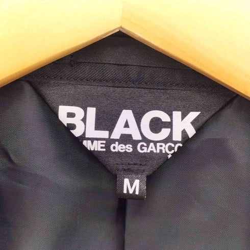 ブラックコムデギャルソン BLACK COMME des GARCONS 20SS MA-1 アーム 切り替え 段返り 4B テーラード ジャケット AD2019 メンズ import:M