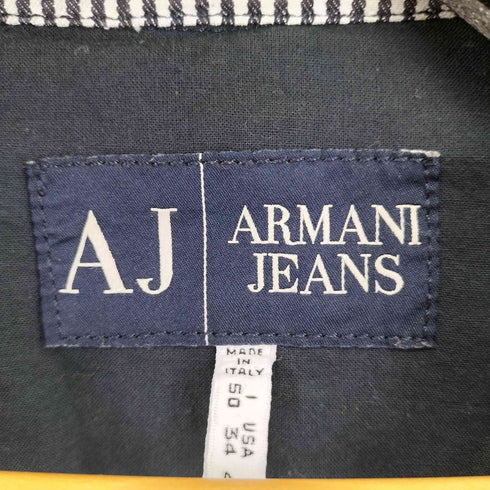 アルマーニジーンズ ARMANI JEANS 00S ヒッコリーストライプ カバーオール メンズ JPN:50