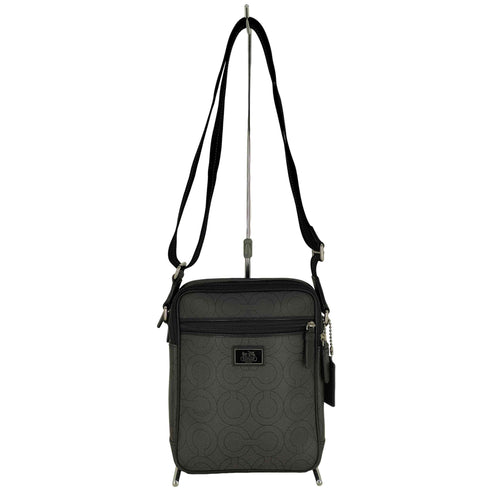 コーチ COACH オプアート フライトバッグ クロスボディ メンズ