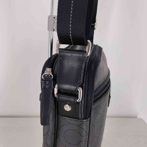 コーチ COACH オプアート フライトバッグ クロスボディ メンズ