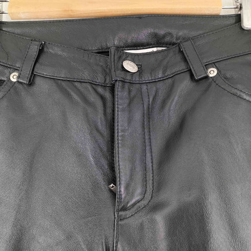 JEANOLOGY レザー フレアパンツ メンズ JPN:4