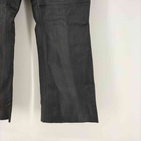 JEANOLOGY レザー フレアパンツ メンズ JPN:4