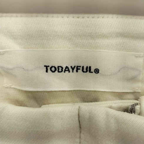 トゥデイフル TODAYFUL Peachskin Tuck Trousers ピーチスキンタックトラウザーズ レディース 38