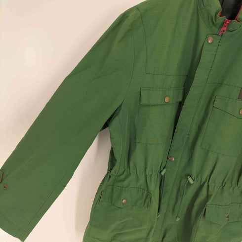 パパス papas ISLAND THE GREAT TRAVEL WEAR 60/40 ロクヨンクロス 比翼 ジップアップ ジャケット フードパッカブル メンズ