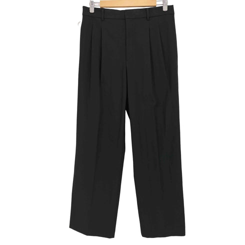 ユニクロ UNIQLO タックワイドパンツ(ツータック・丈長め76cm) レディース JPN:XL