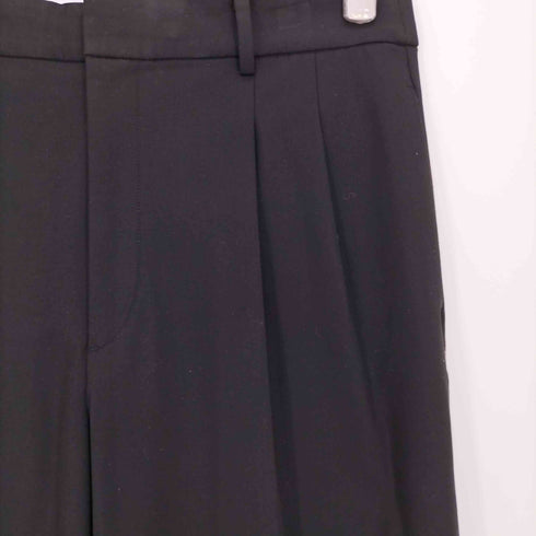 ユニクロ UNIQLO タックワイドパンツ(ツータック・丈長め76cm) レディース JPN:XL