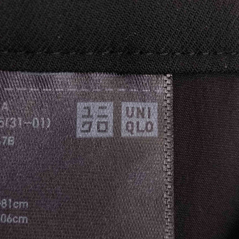 ユニクロ UNIQLO タックワイドパンツ(ツータック・丈長め76cm) レディース JPN:XL