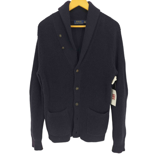 ポロバイラルフローレン Polo by RALPH LAUREN ショールカラー コットンニットカーディガン メンズ import:XS