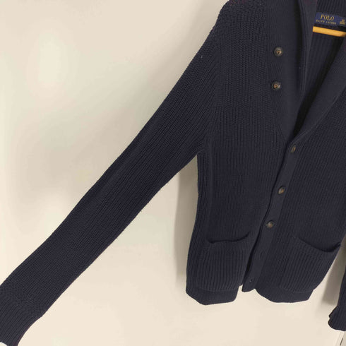 ポロバイラルフローレン Polo by RALPH LAUREN ショールカラー コットンニットカーディガン メンズ import:XS
