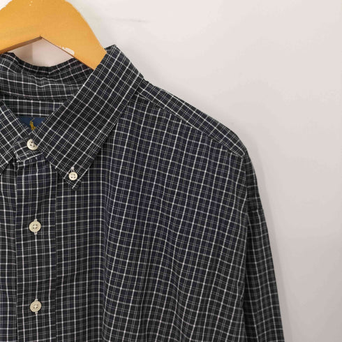 ラルフローレン RALPH LAUREN ブラックベース ボタンダウンシャツ メンズ 3XL TALL