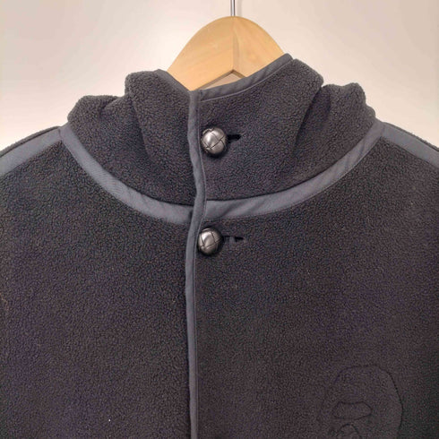 アベイシングエイプ A BATHING APE 00s 初期 胡桃ポタン POLARTEC フリース コート メンズ JPN:M