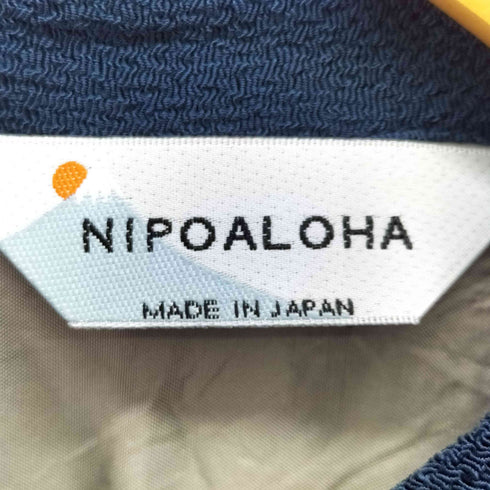 ニポアロハ NIPOALOHA レーヨン開襟シャツ メンズ JPN:M