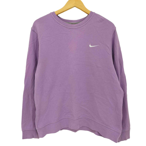 ナイキ NIKE スウォッシュ刺繍 フレンチテリー クルーネックスウェット トレーナー レディース JPN:XXL
