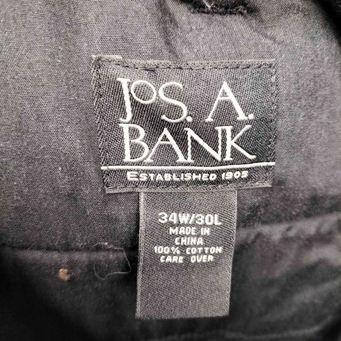 ジョスエーバンク Jos A Bank 90-00S 2タック ワイド テーパード コーデュロイ パンツ メンズ W34 L30