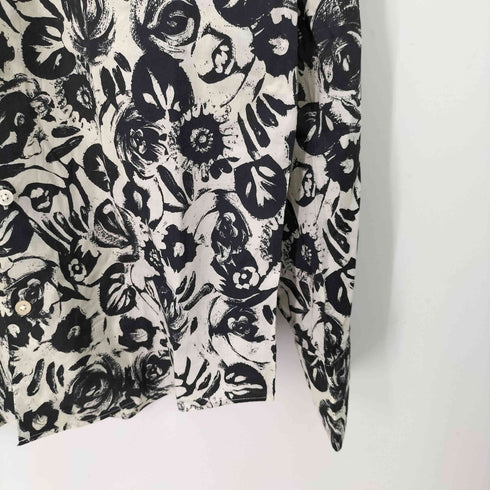 ポールスミスコレクション Paul Smith COLLECTION 総柄 コットン L/S レギュラーカラー シャツ メンズ import:M