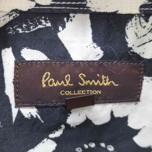 ポールスミスコレクション Paul Smith COLLECTION 総柄 コットン L/S レギュラーカラー シャツ メンズ import:M