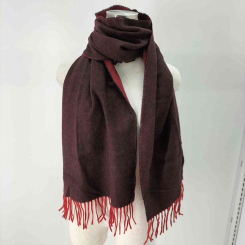 ポールスミス Paul Smith ACCESSORIES 英国製 ウール フリンジ マフラー メンズ