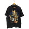 Rock Chang 猫 キャット 両面プリント S/S クルーネック Tシャツ メンズ import:XL