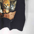 Rock Chang 猫 キャット 両面プリント S/S クルーネック Tシャツ メンズ import:XL