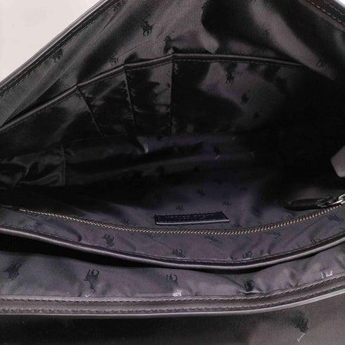 ポロラルフローレン POLO RALPH LAUREN DUFFEL BAG スムースレザー ショルダー バッグ メンズ