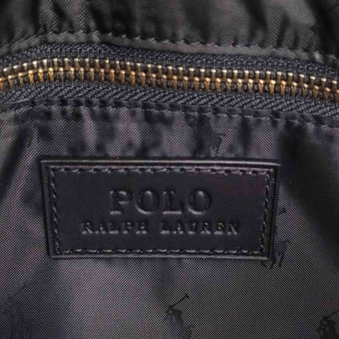 ポロラルフローレン POLO RALPH LAUREN DUFFEL BAG スムースレザー ショルダー バッグ メンズ