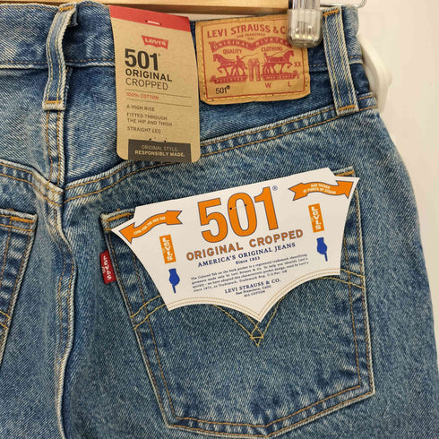 リーバイス Levis 501 ORIGINAL CROPPED デニムパンツ レディース 26