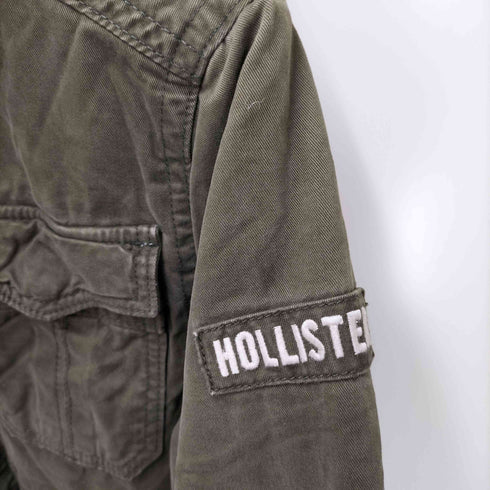 ホリスター Hollister ミリタリーフーデッドジャケット メンズ JPN:M