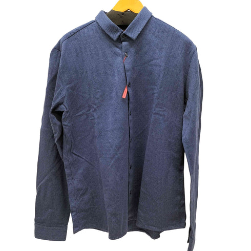 ボスヒューゴボス BOSS HUGO BOSS EXTRA SLIM FIT エクストラスリムフィット レギュラーカラー コットンシャツ メンズ import:XL