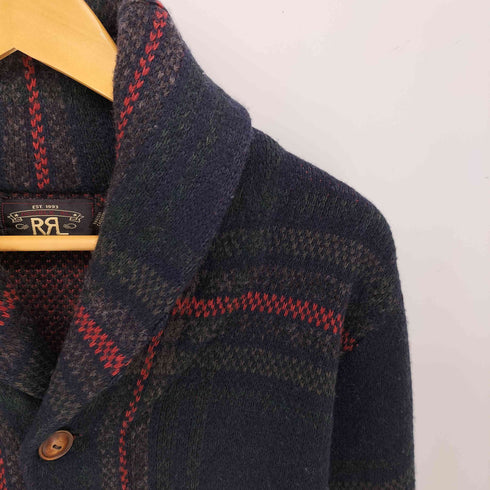 ダブルアールエルラルフローレン RRL RALPH LAUREN BELTED RANCH CARDIGAN SHAWL SWEATER JACKET メンズ import:S