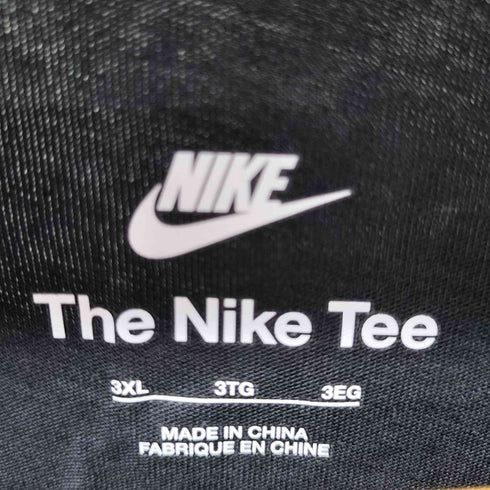 ナイキ NIKE クルーネック ロゴ刺繍 ロングスリーブ Tシャツ メンズ 3XL